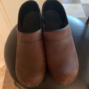 Dansko Brown Clogs